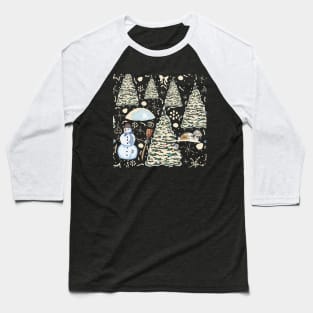 Snowman Baseball T-Shirt